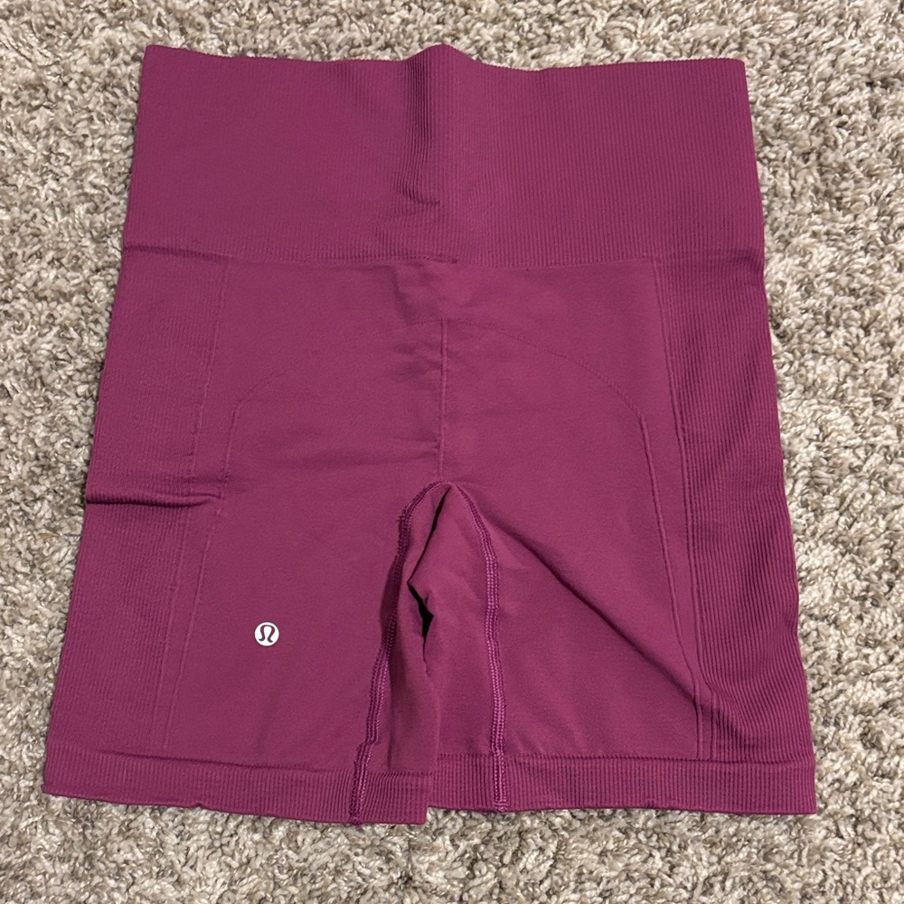 lululemon athletica Women's Magenta Bike Shorts